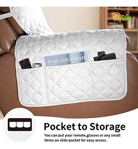 Funda De Sofá Reclinable Reversible Para Sofá Protector