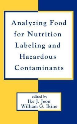 Libro Analyzing Food For Nutrition Labeling And Hazardous...