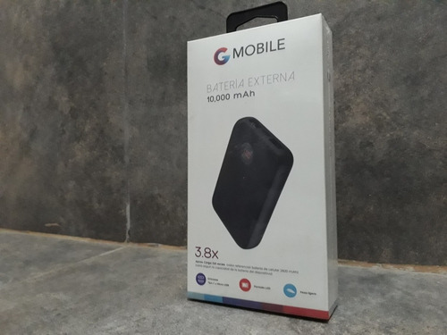 G Mobile Powerbank (bateria Externa) De 10 000 Mah