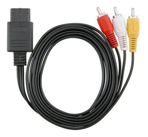 Cable De Audio Y Vídeo De 2 Piezas Para Nintendo 64 N64 /ngc