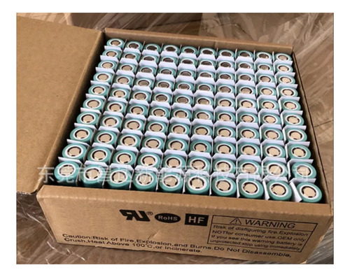 Pack X4 Celdas 2200mah Reales Para Soldar Sin Tetón