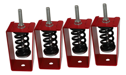 4 Piezas Vibraciones De Resorte Vibration 10 A 20 Kg