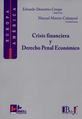 Libro Crisis Financiera Y Derecho Penal Económico