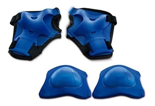 Imagem 4 de 5 de Kit De Proteção 6 Peças Cotoveleira Munhequeira Joelheira