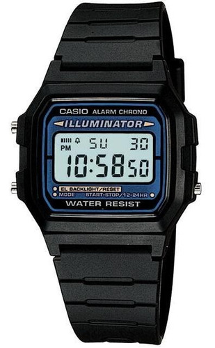 Reloj Casio F105w-1a Negro