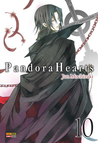 Pandora Hearts Vol. 10, de Mochizuki, Jun. Editora Panini Brasil LTDA, capa mole em português, 2021