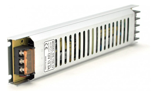 Transformador Slim 12.5 Amp Para Cinta Cob Led 12v A 110v  