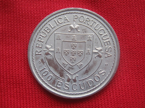 Portugal 100 Escudos 1987 Nuno Tristao (Usado)