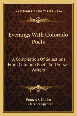 Libro Evenings With Colorado Poets: A Compilation Of Sele...