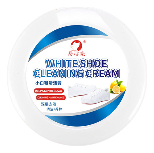 Crema Limpiadora De Zapatos Blanca Pequeña, Mantenimiento Mu