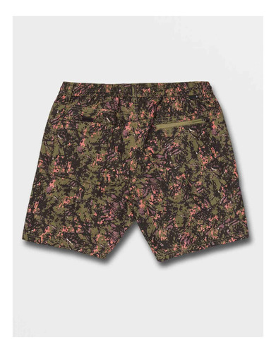 Bermuda Topside Trail Ew Short 18 Hombre Verde Volcom