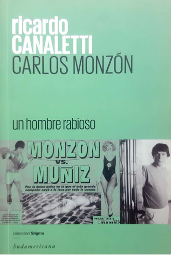 Carlos Monzón Ricardo Canaletti Sudamericana Usado # 