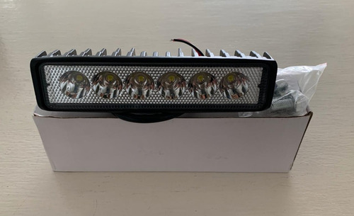 Exploradora 6 Led Linea 3000 Lm Luz Fija Carro Moto