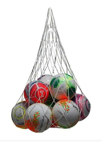 Saco Para Bola No Fio 2 Mm Cor Azul