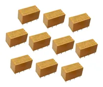Comprar 10 Unids Dc12v Bobina 8 Pines Dpdt Mini Relés De Potencia