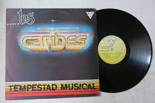 Vinyl Vinilo Lp Acetato Los Caribes Tempestad Musical