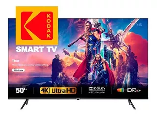 Smart Tv 4k Uhd Led 50 Pulgadas Hdmi Netflix Youtube Usb Kodak