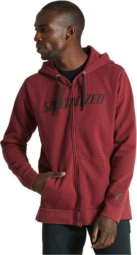 Sudadera Con Capucha Y Cremallera Specialized  Legacy Wordmark Marron Hombre T: M