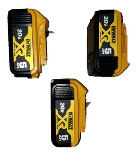 Dcb205 Pack 3 Piezas 5 Amperes Xr