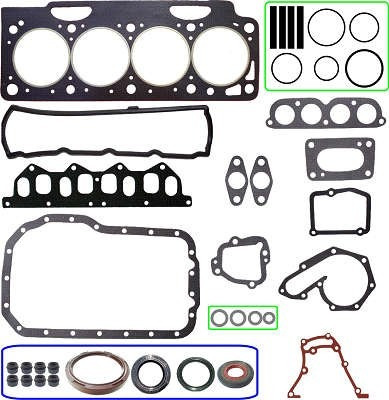 Junta Retifica Motor C/ret Cab M.pack Volvo 440 1.8 2.0 8v