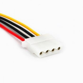 Molex Ide Fêmea X Sata Fêmea Angulado 90 Adaptador Invertido