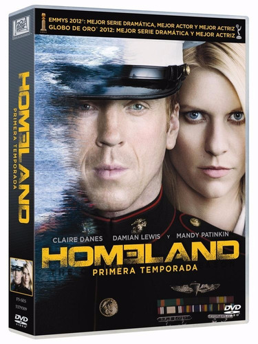 Dvd Homeland Primera Temporada 5 Discos
