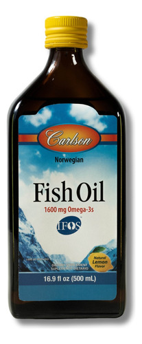 Fish Oil 1600 Mg 500 Ml Jarrow - Unidad a $329900