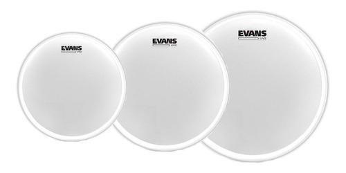 Set De Parches Evans Doble Capa Arenado Uv2 12 13 16