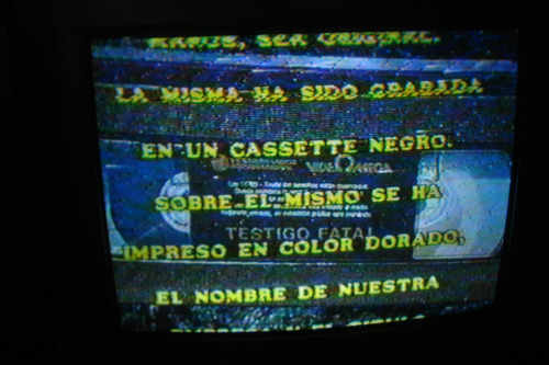 Vhs Testigo Fatal ( Blue Steel, 1990) (Usado)