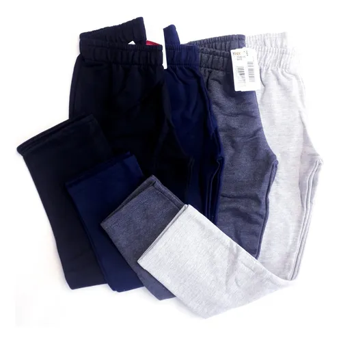 Calça de moletom flanelada infantil 2025