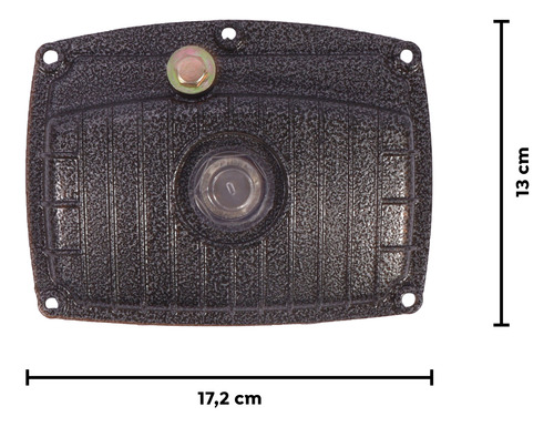 Conjunto Tampa E Motor Pulverizador Estacionário 45 Litros