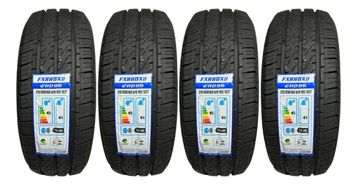 Kit 04 Pneus 215/65r16c 109/107 Frd96 Farroad Carga Ducato