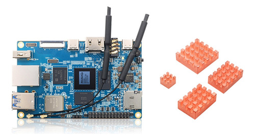 Para Placa De Desarrollo Orange Pi 5b, 8 G De Ram+64 G Emmc