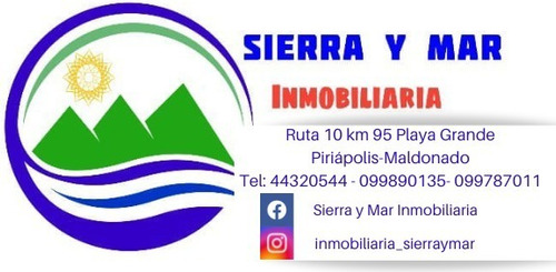 Inmobiliaria Sierra Y Mar Piriápo Vende Terreno Playa Verde 