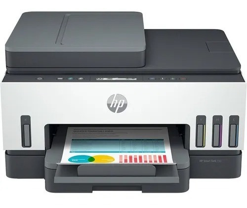 Impresora Hp Multifuncion Color Smart Tank 750 6uu47a Wifi