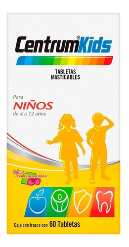 Centrum Kids C/60 Tab Masticables / Vitaminas Y Minerales
