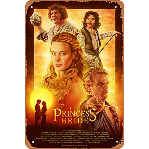 Póster De Película  The Princess Bride  Estilo Retro,...