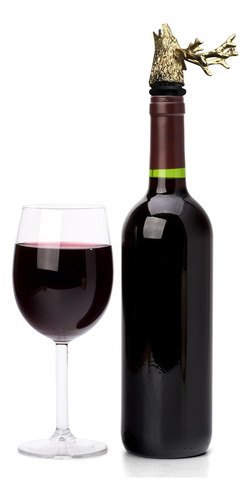 3 Animal Deer Wine Aerator Pourer Con Tapón De Silicona