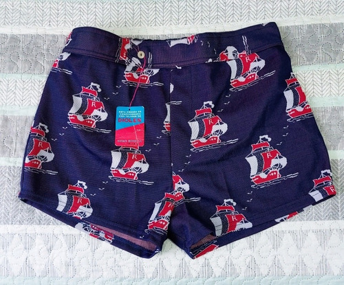 Ropa De Baño De Hombre Vintage Short Años 70-80 