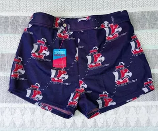 Ropa De Baño De Hombre Vintage Short Años 70-80