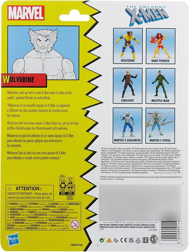 Marvel Legends Wolverine Uncanny X-men Retro Card (Usado)