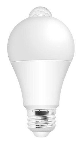 Lámparas Focos Sensor De Movimiento Luz Blanca Fría E27 10w