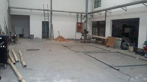 Galpão Para Alugar, 460 M² Por R$ 6.000,00/mês - Vila Sacadura Cabral - Santo André/sp - Ga0489