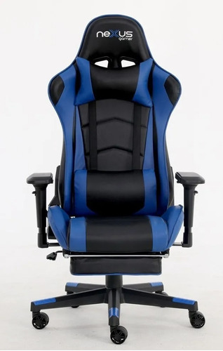 Cadeira Gamer Nexus Scorpion D418-dr Gamer Pro Preto E Azul