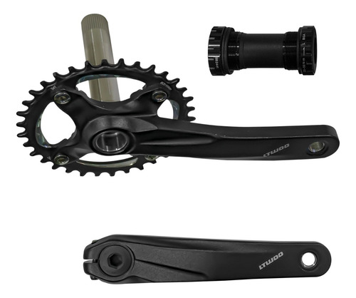 Kit Ltwoo Ax 11v - K7, Pedivela, Câmbio Traseiro E Trocador