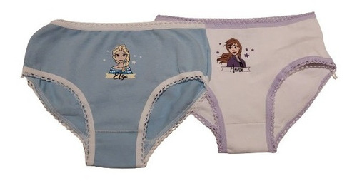 Bombacha Infantil Nena Frozen Disney Cocot X 2 - 20806