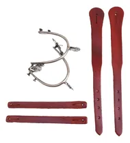 Comprar Traias Para Vaquejadas Espora Serrilhada De Inox + Correias