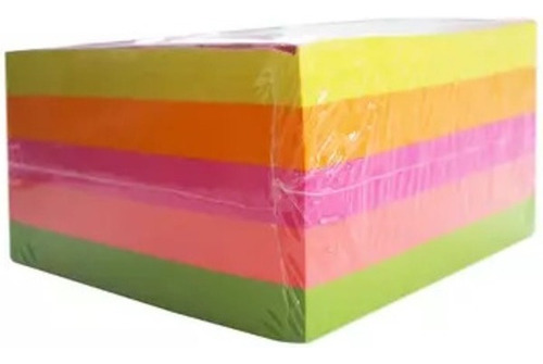 Nota Adhesiva Cubo 4 Colores 400 Hojas