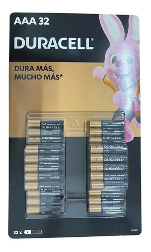 Duracell Pila Aaa 32 Pk