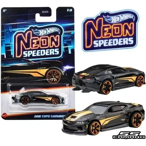 Carrinho Hot Wheels Neon Speeders Hlh72 Mattel Cor 2018 Copo